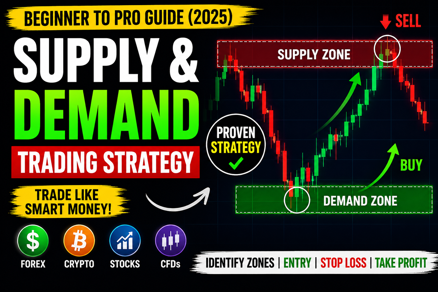 Supply and Demand Trading Strategy: The Complete Beginner-to-Pro Guide (2026)
