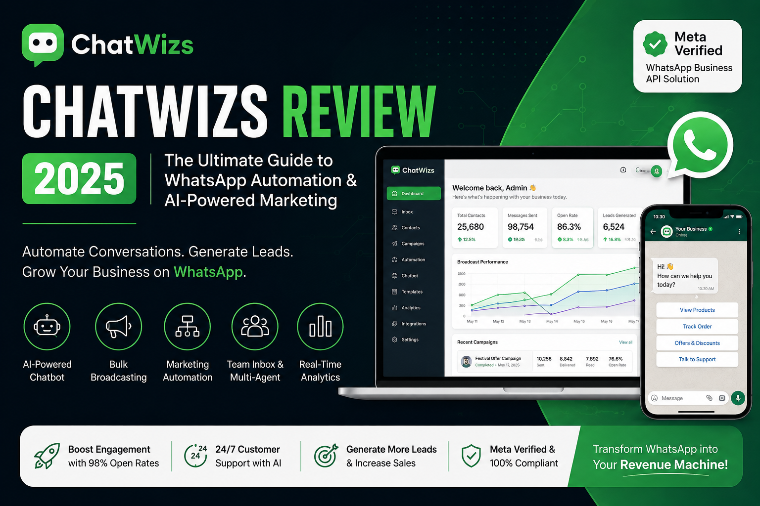 ChatWizs Review: The Ultimate Guide to WhatsApp Automation & AI-Powered Marketing